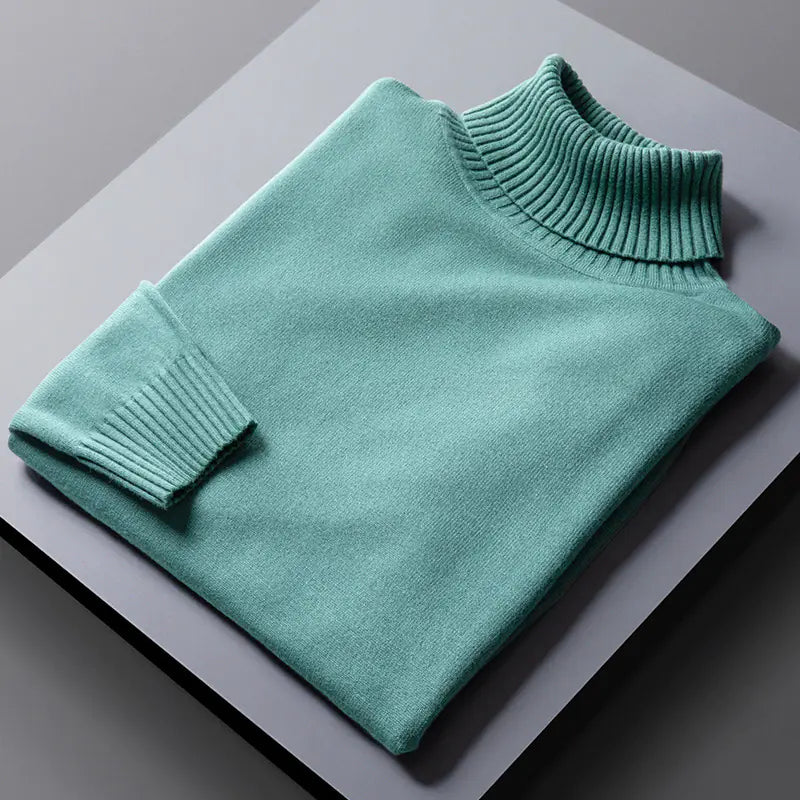 Suéter de Cuello Alto para Hombre