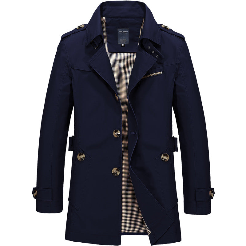 Chaqueta Cortaviento Casual para Homem