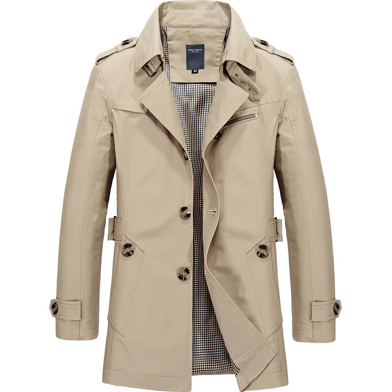 Chaqueta Cortaviento Casual para Homem