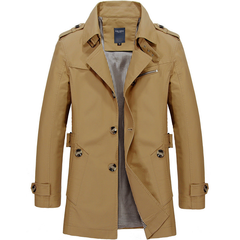 Chaqueta Cortaviento Casual para Homem