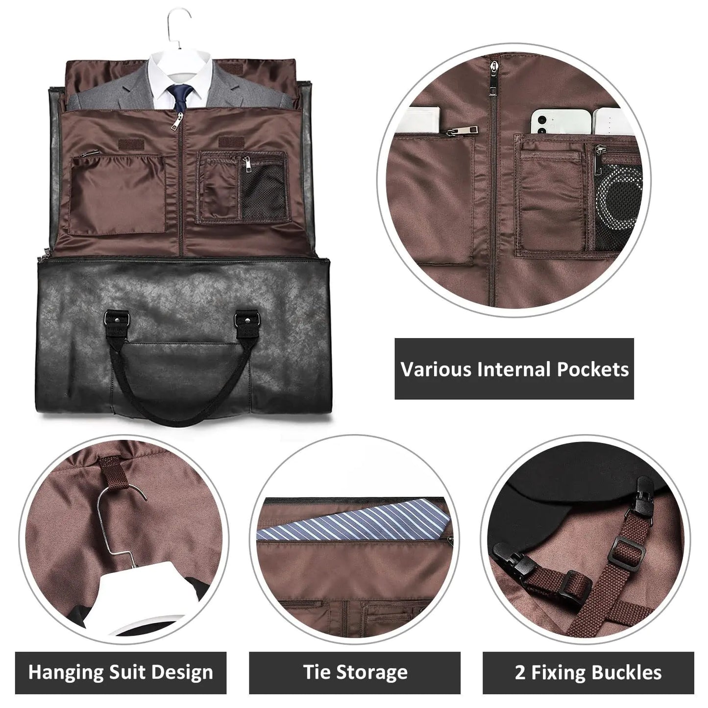 Bolsa de Viaje Personalizada para Traje de Hombre
