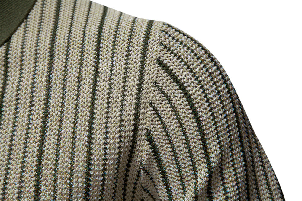 Cárdigan Tipo Polo para Hombre