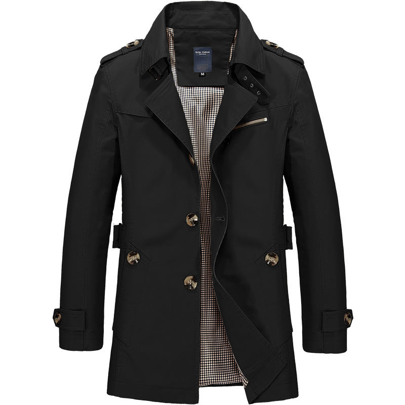 Chaqueta Cortaviento Casual para Homem