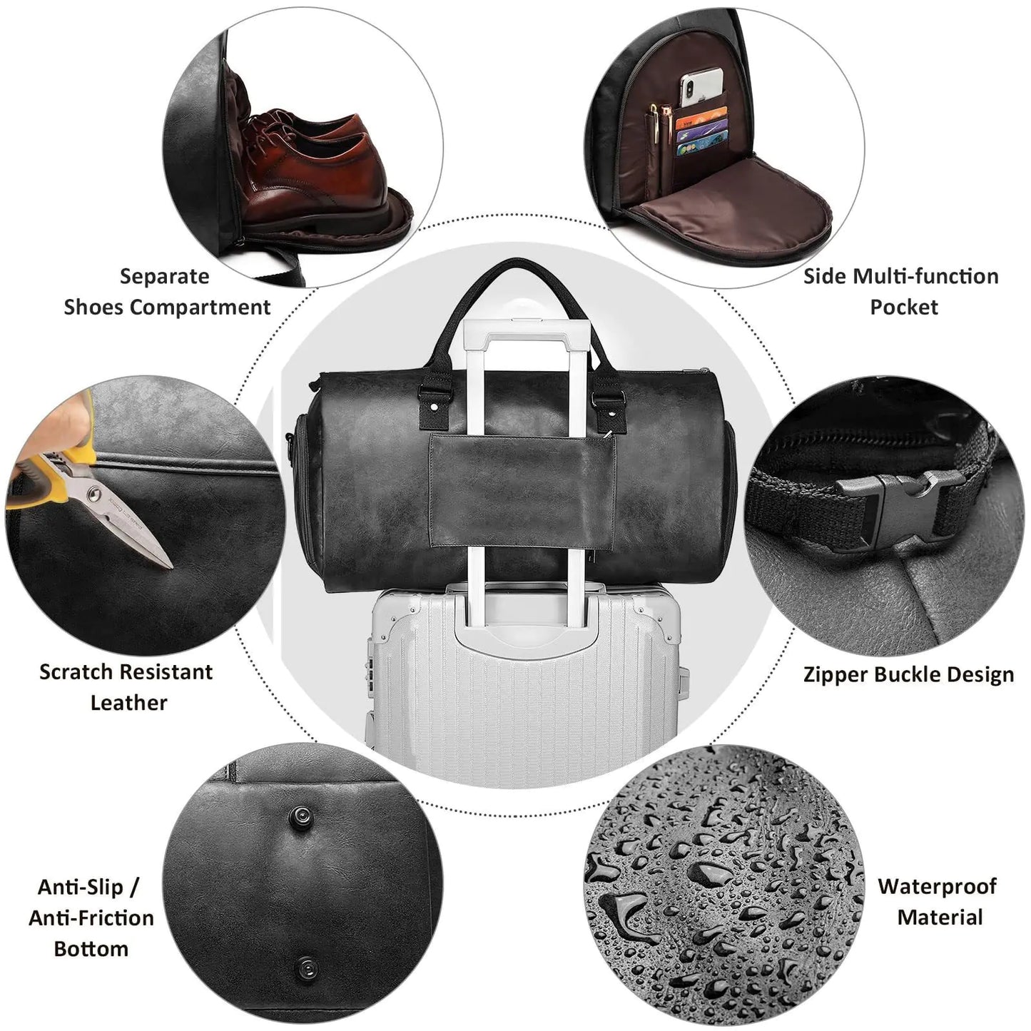 Bolsa de Viaje Personalizada para Traje de Hombre