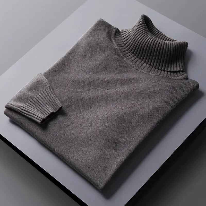 Suéter de Cuello Alto para Hombre