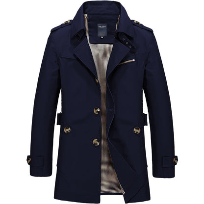 Chaqueta Cortaviento Casual para Homem