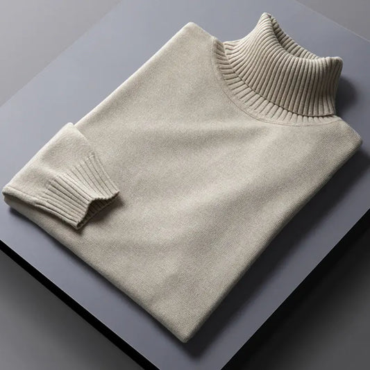 Suéter de Cuello Alto para Hombre