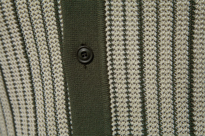 Cárdigan Tipo Polo para Hombre