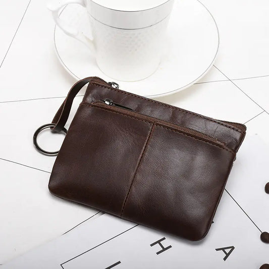 Mini Cartera de Cuero para  Hombres