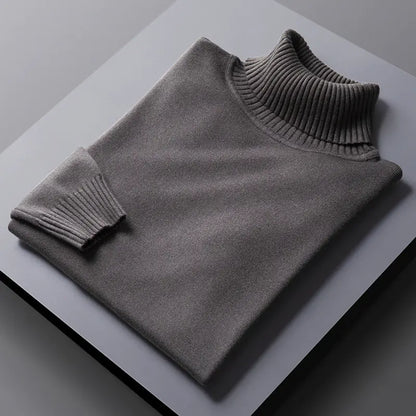 Suéter de Cuello Alto para Hombre