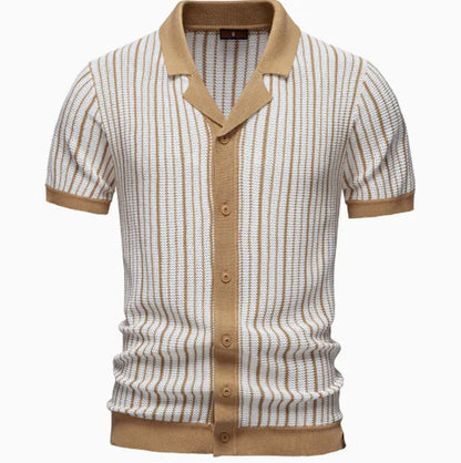 Cárdigan Tipo Polo para Hombre